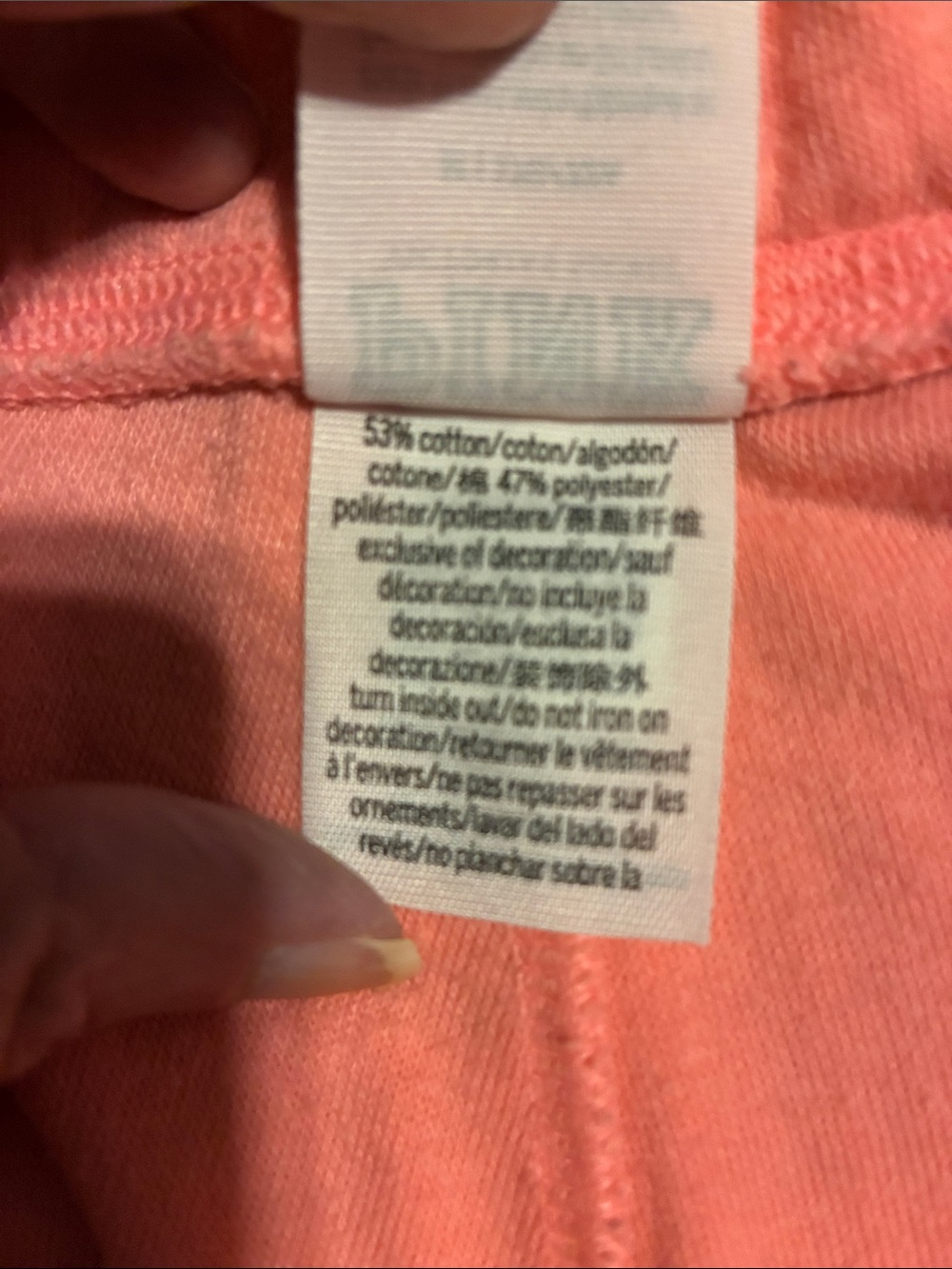 Victoria's Secret PINK Coral Terrycloth Drawstring Shorts, Size Medium - Picture 5 of 6